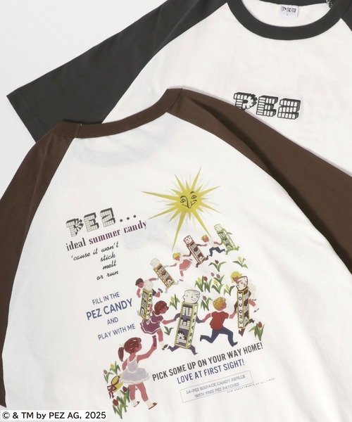 tシャツ PEZ/ペッツ オーバーサイズ レトロキャラクター ワン