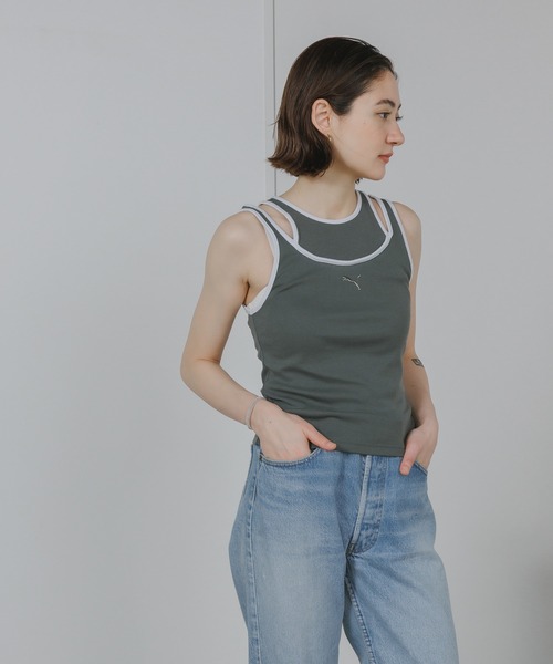 タンクトップ ノースリーブ PUMA/プーマ DARE TO タンクトップ レディース