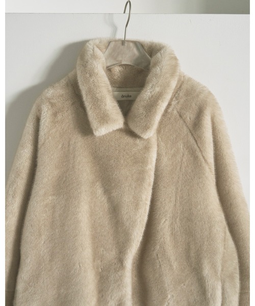 anuke（アンヌーク） ジャケット テーラードジャケット Eco Minkfur