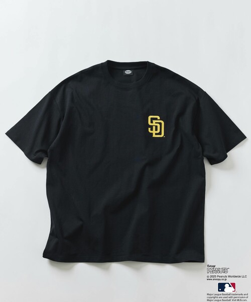FREAK'S STORE tシャツ 限定展開 PEANUTS×MLB 別注 ビッグ