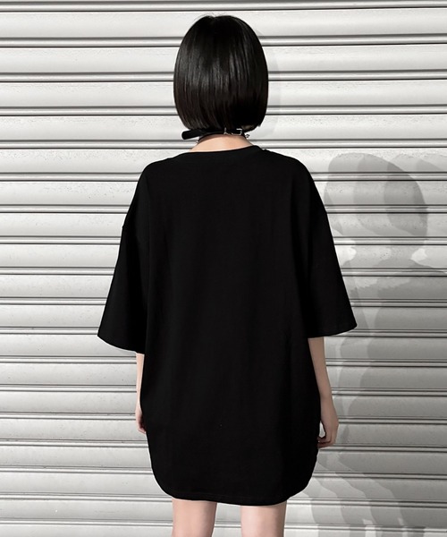 NOVESSEL tシャツ 半袖 「AOSPACE」スカルプリントTシャツ レディース