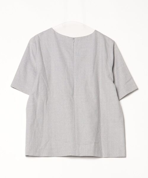 【美品】Theory 半袖ブラウス theory luxe 「theory luxe」 半袖ブラウス 40 グレー
