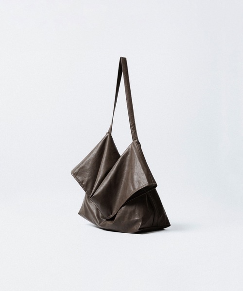 バッグ Attachment leather shoulder bag ATTACHMENT ショルダーバッグ シンセティックレザー / SYNTHETIC