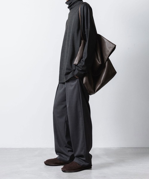 ATTACHMENT ショルダーバッグ シンセティックレザー / SYNTHETIC