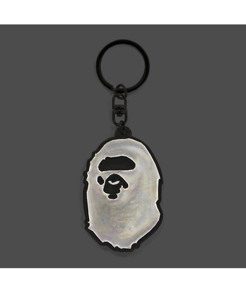 新品未使用 A BATHING APE クッションとキーホルダーセット A BATHING APE（アベイシングエイプ） キーホルダー APE HEAD