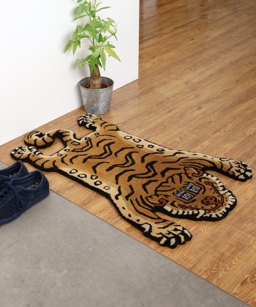 HIGHTIDE ラグ ラグマット Tibetan Tiger Rug DTTR-01 チベタン