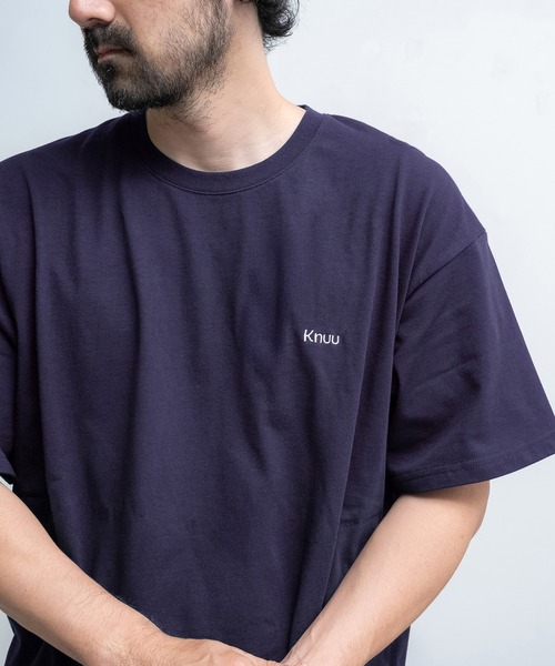 Knuu tシャツ Small Logo Heavy Crewneck T-Shirt / ヘビーベーシック