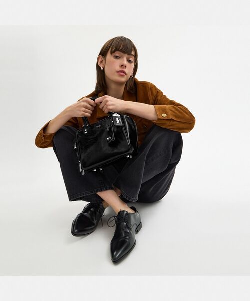 美品 コーチ ローグ 2way ショルダーバッグ ハンドバッグ レディース COACH - コーチ 2WAY ハンドバッグ ショルダーバッグ 斜め掛け