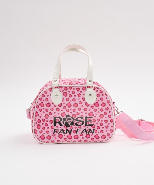 ZOY ゾーイ 2WAY ボストンバッグ 総柄 ピンク系 ZOY ゾーイ 2WAY ボストンバッグ 総柄 ピンク系