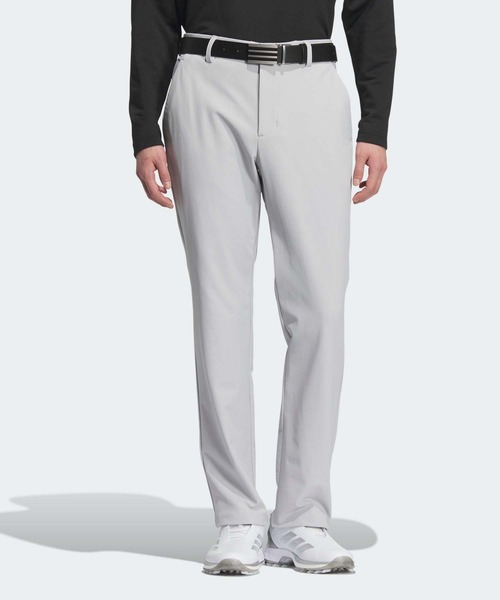 adidas メンズ ゴルフパンツ グレー Ｌ adidas（アディダス） パンツ EX STRETCH ACTIVE 撥水 パンツ「adidas