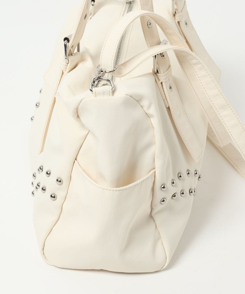 Heather（ヘザー） ボストンバッグ スタッズナイロンBAG 573204