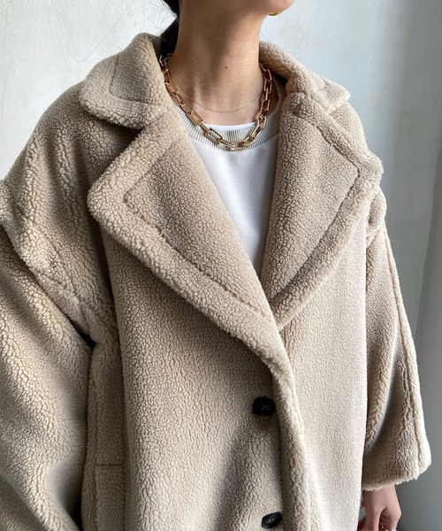 DouDou（ドゥドゥ） 「AgAwd」コート FREE ベージュ レディース