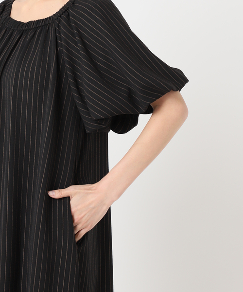 plage fluid stripe ドレス　ワンピース plage ワンピース FLUID STRIPE ドレス : ZOZOTOWN Yahoo!店