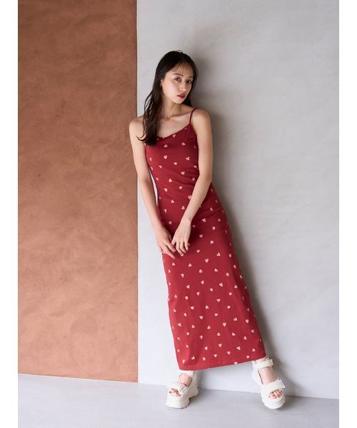 【(●´ω｀●) 】SNIDEL キャミワンピ　ワンピース SNIDEL ワンピース カップインカットキャミワンピース