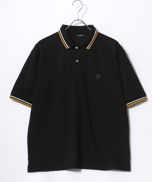 「LYLE&SCOTT」 半袖ポロシャツ M オフホワイト メンズ_画像6