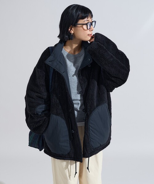 FREAK'S STORE ミリタリージャケット モッズコート リバーシブル
