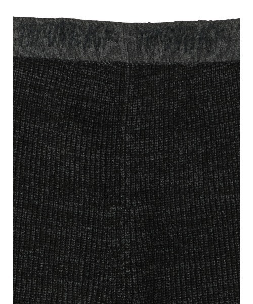 Ameri（アメリ） ハーフパンツ パンツ 短パン WAIST LOGO KNIT BIKER