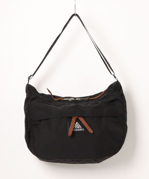 GREGORY ブラック ショルダーバッグ GREGORY（グレゴリー） ショルダーバッグ 「GREGORY」サッチェルL