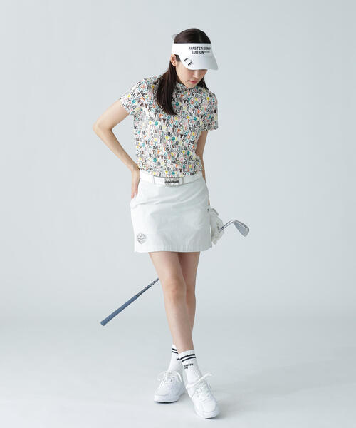新品 MASTER BUNNY EDITION トリコット半袖 カットソー MASTER BUNNY EDITION｜トリコット半袖ハイネックカットソー