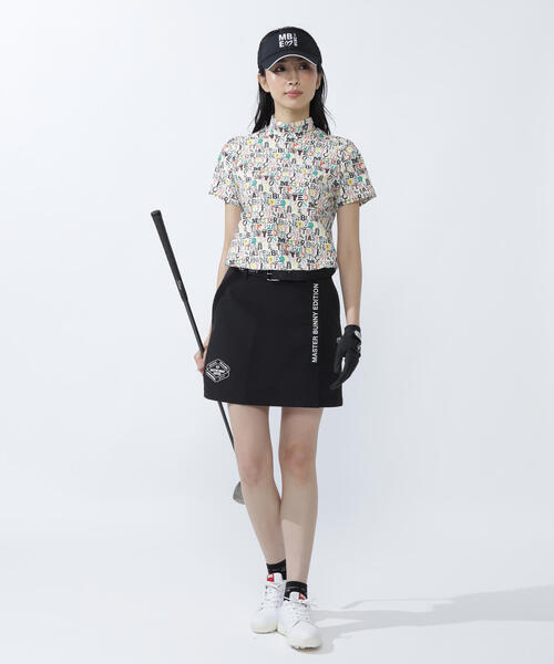 新品 MASTER BUNNY EDITION トリコット半袖 カットソー MASTER BUNNY EDITION tシャツ 「MASTER EDITION」4WAYナイロン