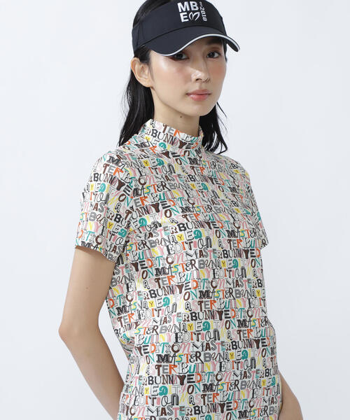 MASTER BUNNY EDITION - 新品 マスターバニー 4WAYトリコット ジップカットソー(5)サイズL/グレー MASTER BUNNY EDITION tシャツ 「MASTER EDITION」4WAYナイロン