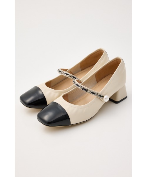 STACCATO（スタッカート） パンプス メゾンローヒールライトパンプス