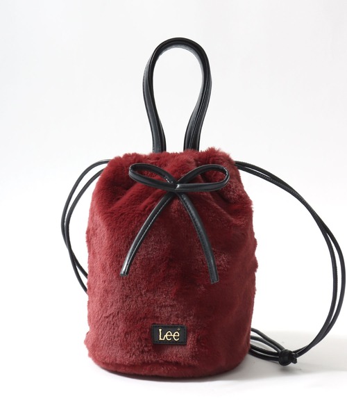 Lee（リー） ハンドバッグ フェイクファー2wayミニショルダー