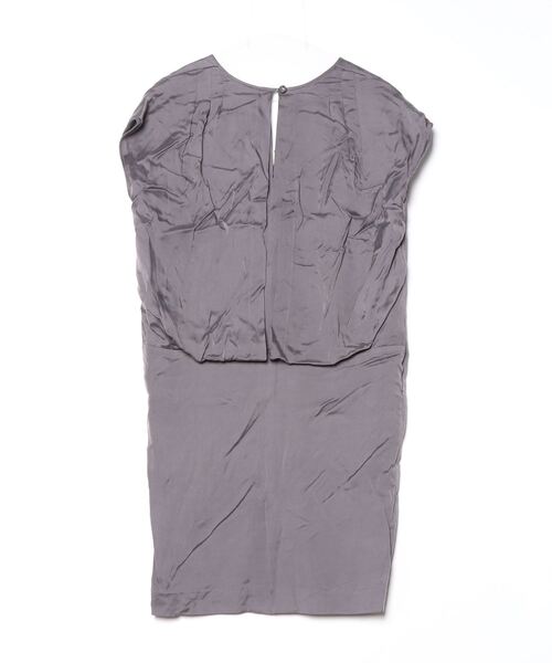 「FLICKA」 ノースリーブワンピース 1 グレー レディース_画像2