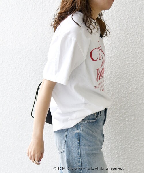 「GOOD ROCK SPEED」 半袖Tシャツ ONE SIZE ホワイト レディース_画像5