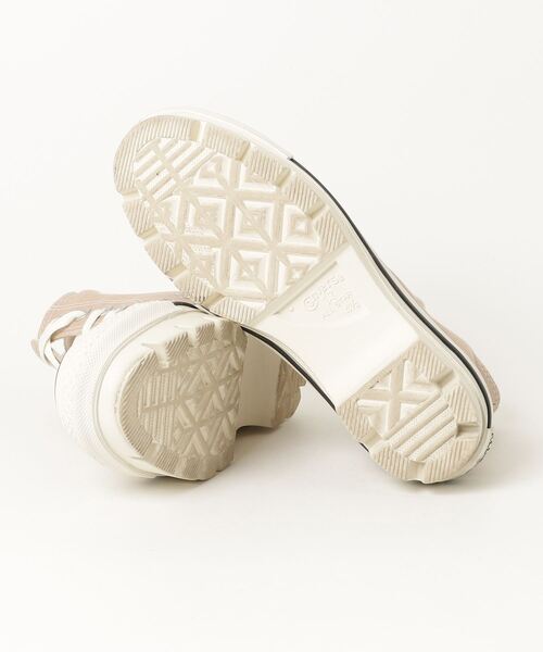 「CONVERSE ALL STAR」 ハイカットスニーカー 4.5 ベージュ メンズ_画像3