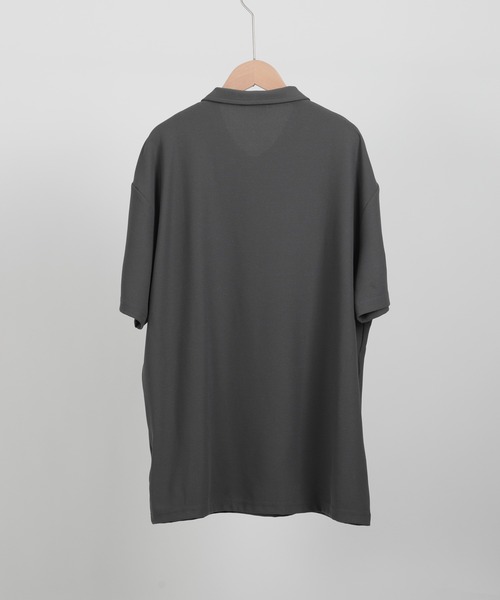 「aimoha」 半袖ポロシャツ X-LARGE カーキ メンズ_画像8