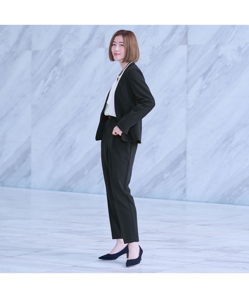 AOYAMA セットアップ 「通勤/入卒スーツ兼用で使える！選べる6色/2点