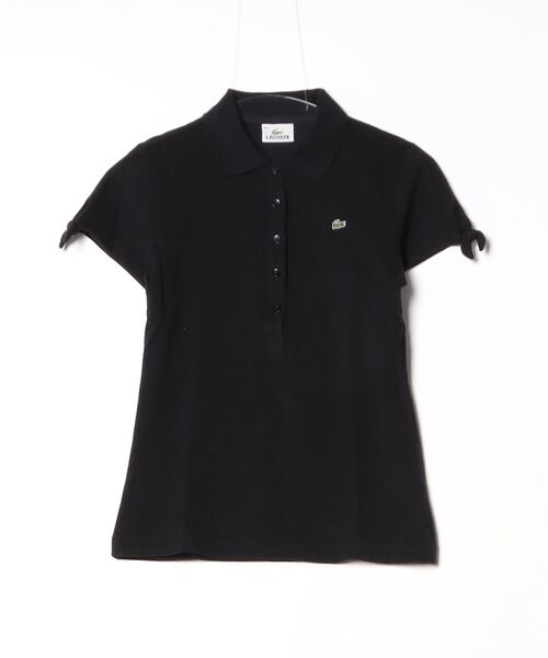 LACOSTE（ラコステ） 半袖ポロシャツ 40 ブラック レディース