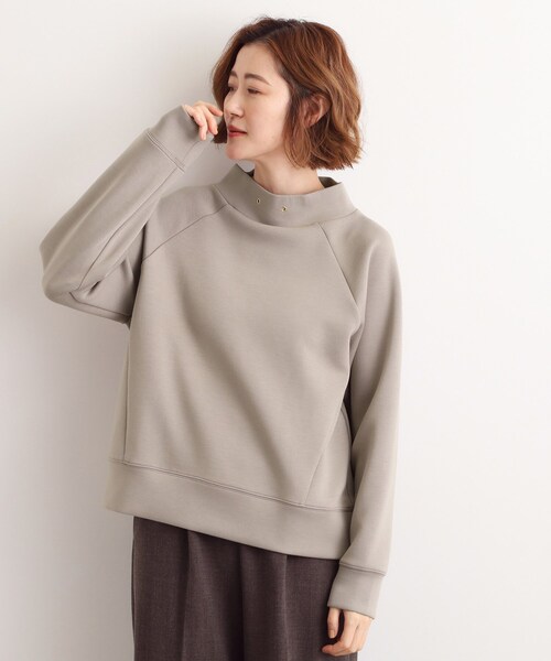 grove（グローブ） トレーナー スウェット モックネックダンボール