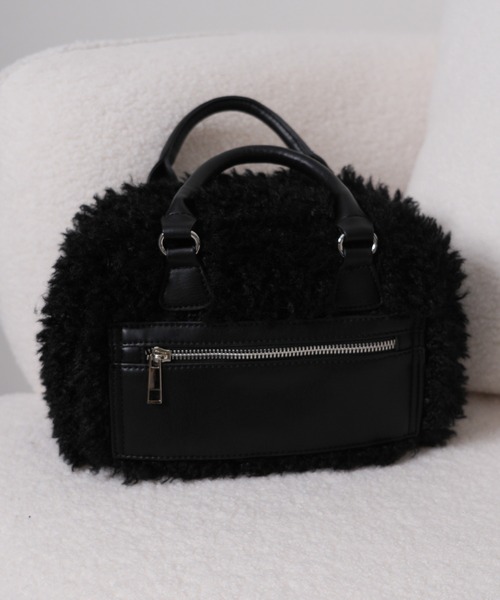 LIP SERVICE（リップサービス） ボストンバッグ プードルボアミニ