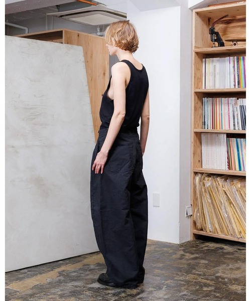 VOAAOV（ヴォアーブ） パンツ DOUBLE FACE GARMENT DYE Tapered Pants