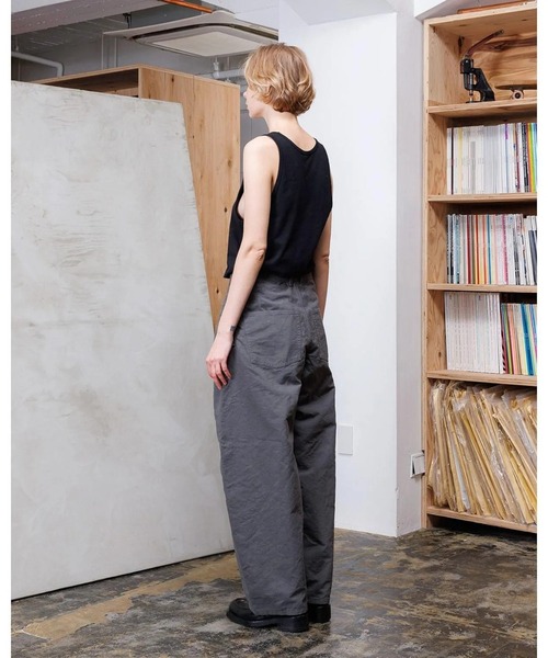 VOAAOV（ヴォアーブ） パンツ DOUBLE FACE GARMENT DYE Tapered Pants
