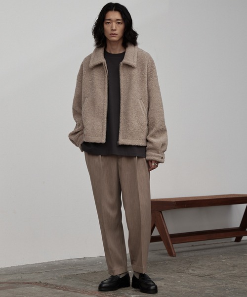 「WYM LIDNM」 ブルゾン M ベージュ メンズ_画像4