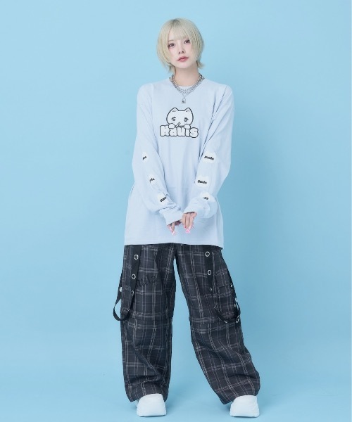 Hauls tシャツ ドドーン！BIGロンTEE レディース メンズ : ZOZOTOWN