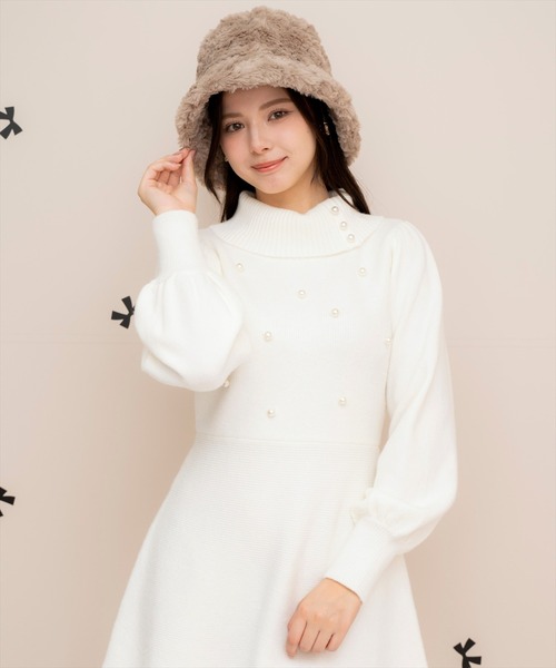 WILLSELECTION（ウィルセレクション） ニットワンピース FREE ピンク