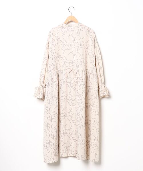 「POU DOU DOU」 長袖ワンピース 3 キナリ レディース_画像2