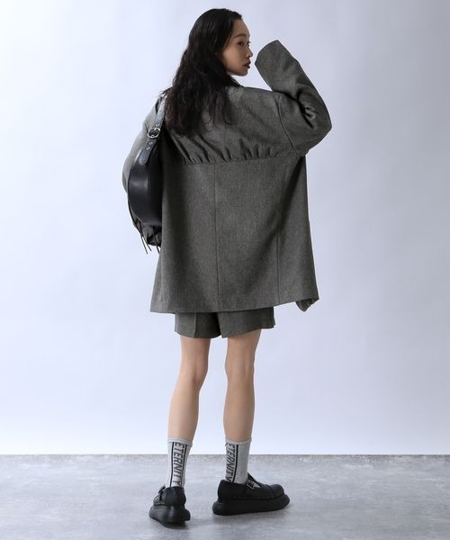 JEANASIS（ジーナシス） テーラードジャケット FREE グレー系その他