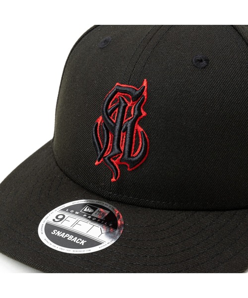 NEW ERA × CALEE / キャップ/FREE/ポリエステル/BLK/メンズ CALEE（キャリー） 「NEW ERA」キャップ FREE ブラック メンズ