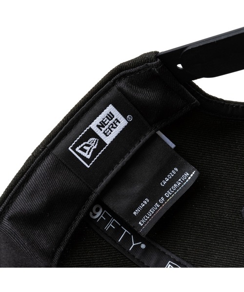 CALEE（キャリー） 「NEW ERA」キャップ FREE ブラック メンズ