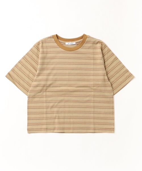 「SHIPS Days」 半袖Tシャツ ONE SIZE ベージュ レディース_画像2