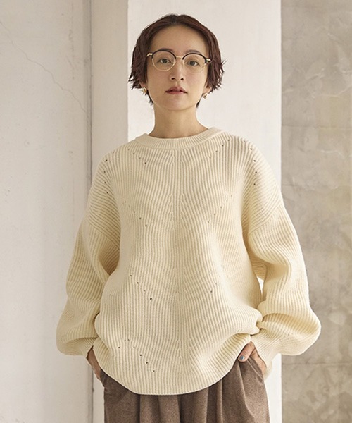 studio CLIP（スタディオクリップ） ニット セーター 7ゲージふわかる