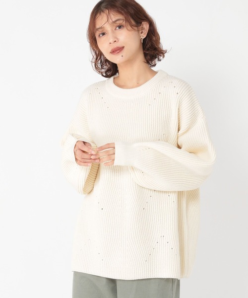 studio CLIP（スタディオクリップ） ニット セーター 7ゲージふわかる