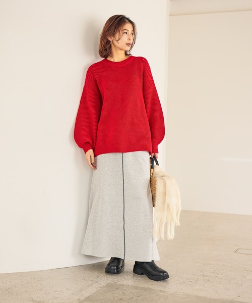 studio CLIP（スタディオクリップ） ニット セーター 7ゲージふわかる