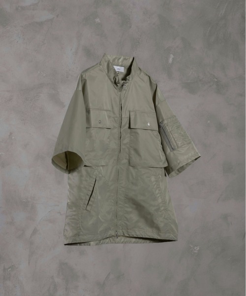 「ADRER」 ナイロンブルゾン SMALL ブラック メンズ_画像6