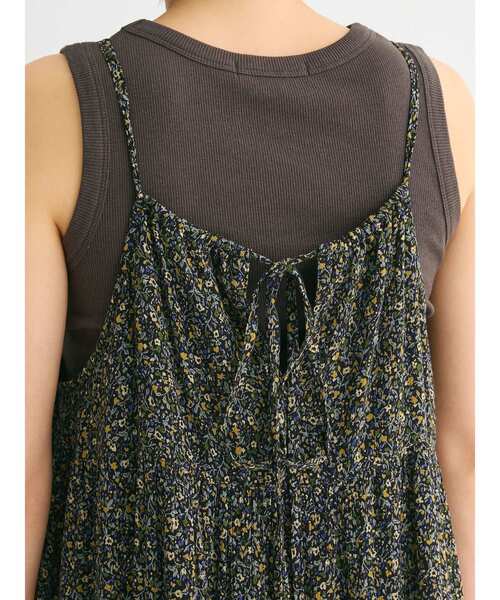 「Green Parks」 「chocol raffine robe」キャミソールワンピース FREE ブルー レディース_画像9